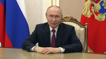 Обращение Президента России Владимира Путина к выпускникам школ